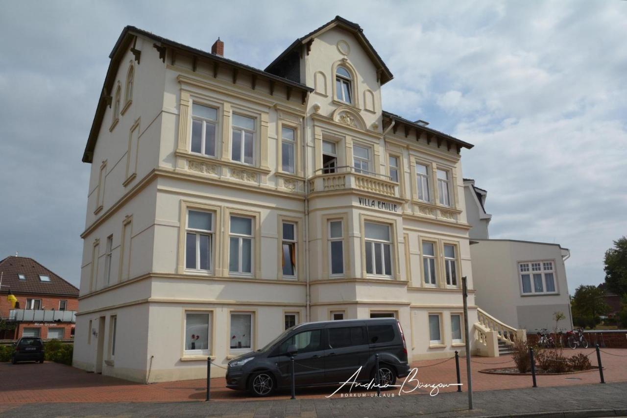 Villa-Emilie-Wohnung-Augustine Borkum Dış mekan fotoğraf