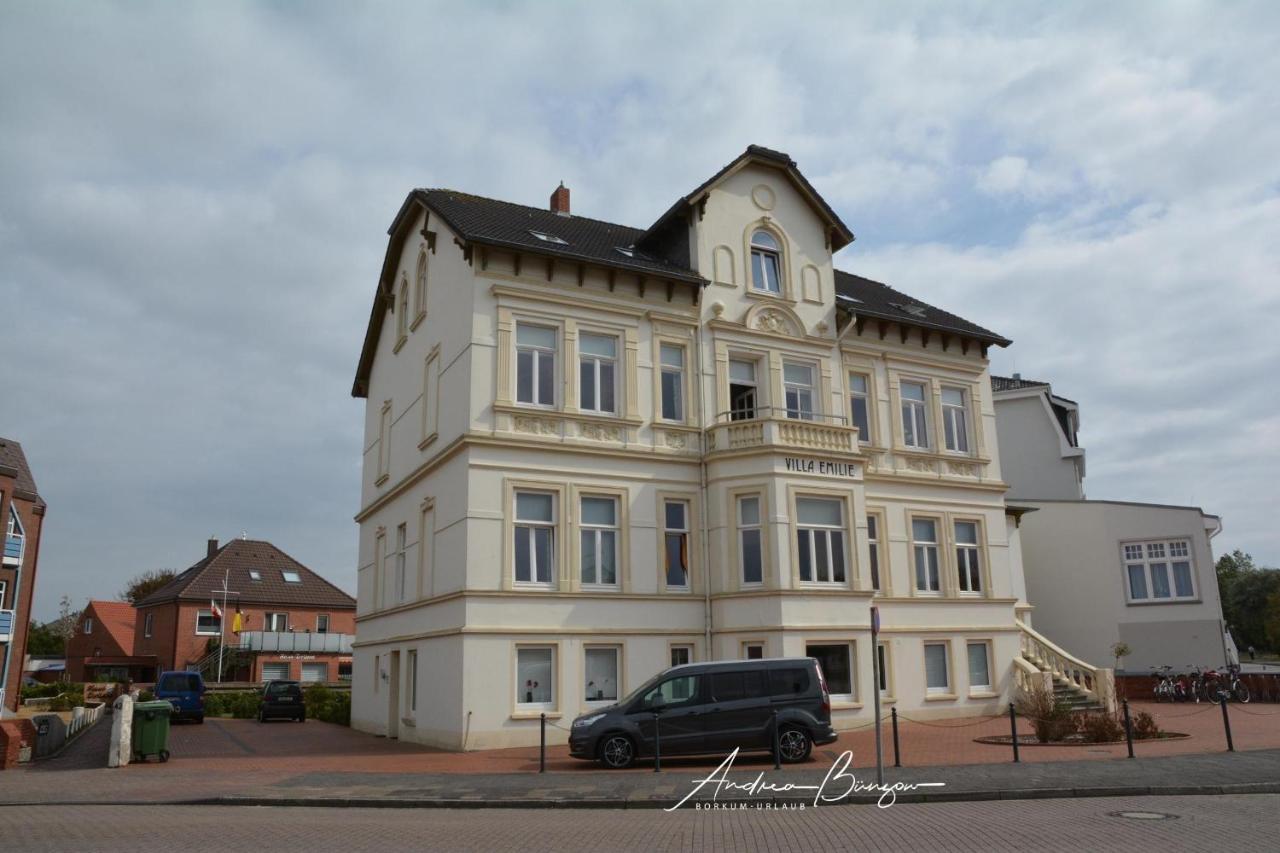 Villa-Emilie-Wohnung-Augustine Borkum Dış mekan fotoğraf