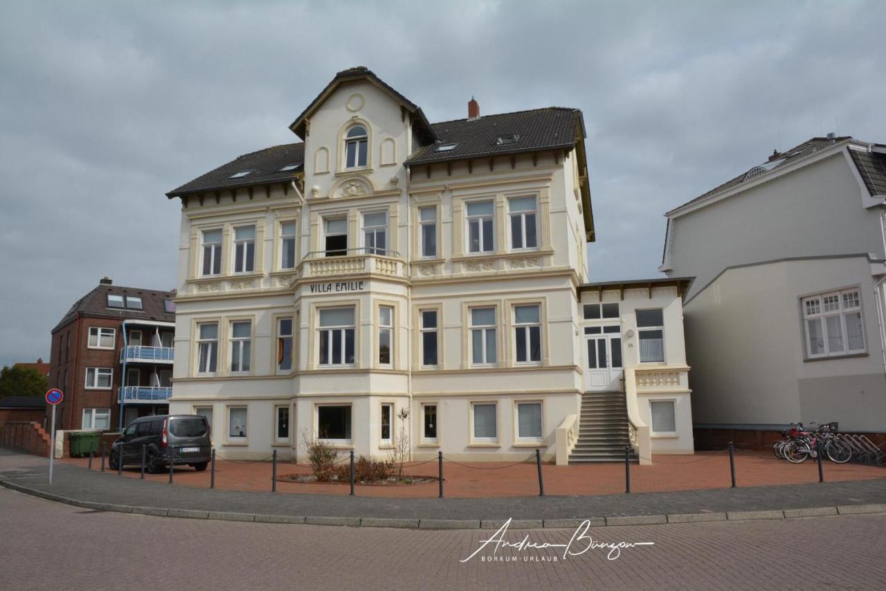 Villa-Emilie-Wohnung-Augustine Borkum Dış mekan fotoğraf